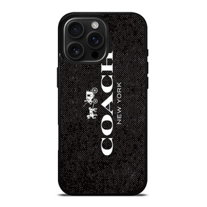 COACH NEW YORK SIGNATURE iPhone 16 Pro Max Case Cover