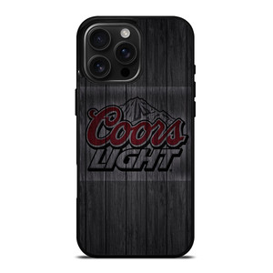 COORS LIGHT WOODEN LOGO iPhone 16 Pro Max Case Cover COORS LIGHT WOODEN LOGO iPhone 16 Pro Max Case Cover