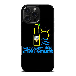 CORONA LIGHT BEER MILES AWAY iPhone 16 Pro Max Case Cover CORONA LIGHT BEER MILES AWAY iPhone 16 Pro Max Case Cover