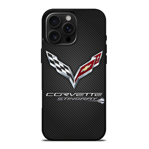 CORVETTE STINGRAY C7 CARBON LOGO iPhone 16 Pro Max Case Cover CORVETTE STINGRAY C7 CARBON LOGO iPhone 16 Pro Max Case Cover