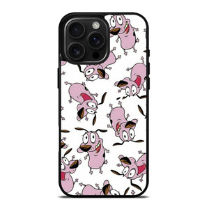 COURAGE THE COWARDLY DOG COLLAGE iPhone 16 Pro Max Case Cover COURAGE THE COWARDLY DOG COLLAGE iPhone 16 Pro Max Case Cover