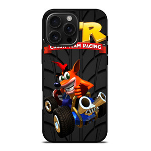 CRASH TEAM RACING BANDICOOT CTR TIRE iPhone 16 Pro Max Case Cover
