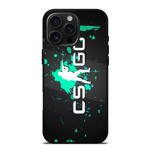 CSGO COUNTER STRIKE GLOBAL OFFENSIVE LOGO iPhone 16 Pro Max Case Cover