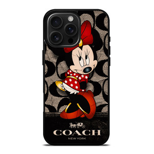 CUTE COACH MINNIE MOUSE iPhone 16 Pro Max Case Cover CUTE COACH MINNIE MOUSE iPhone 16 Pro Max Case Cover