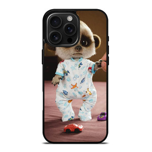 CUTE MEERKAT BABY OLEG iPhone 16 Pro Max Case Cover