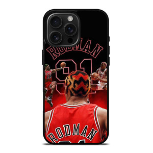 DENNIS RODMAN CHICAGO BULLS COOL iPhone 16 Pro Max Case Cover DENNIS RODMAN CHICAGO BULLS COOL iPhone 16 Pro Max Case Cover