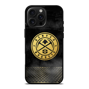DENVER NUGGETS GOLD METAL iPhone 16 Pro Max Case Cover