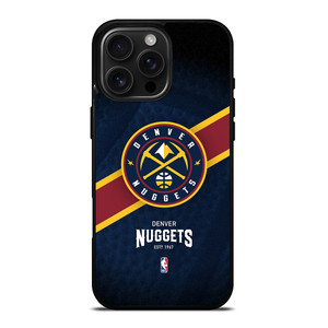 DENVER NUGGETS NBA LOGO iPhone 16 Pro Max Case Cover