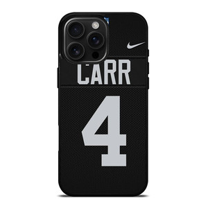 DEREK CARR LAS VEGAS RAIDERS NFL KIT iPhone 16 Pro Max Case Cover