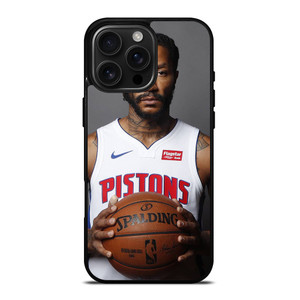 DERRICK ROSE DETROIT PISTONS NBA iPhone 16 Pro Max Case Cover