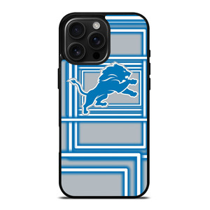DETROIT LIONS LINE iPhone 16 Pro Max Case Cover DETROIT LIONS LINE iPhone 16 Pro Max Case Cover