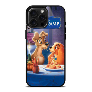 DISNEY LADY AND THE TRAMP CARTOON iPhone 16 Pro Max Case Cover