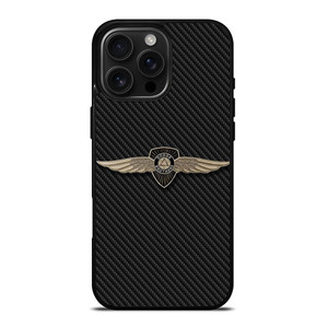 DODGE CAR BROTHERS BAGDE CARBON iPhone 16 Pro Max Case Cover