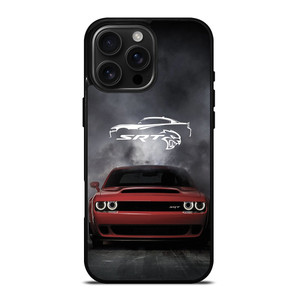 DODGE SRT SMOKED LOGO iPhone 16 Pro Max Case Cover DODGE SRT SMOKED LOGO iPhone 16 Pro Max Case Cover