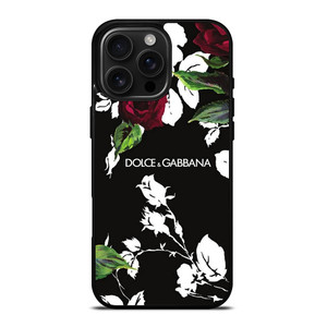DOLCE AND GABBANA FLOWER iPhone 16 Pro Max Case Cover