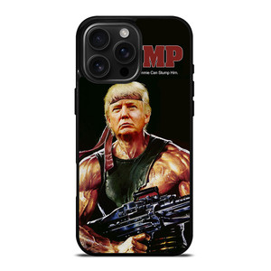 DONALD TRUMP RAMBO iPhone 16 Pro Max Case Cover