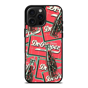 DR PEPPER SODA DRINK iPhone 16 Pro Max Case Cover
