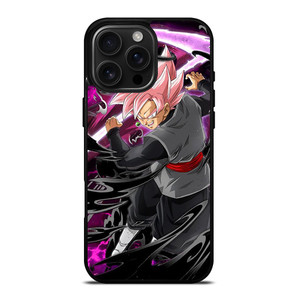 DRAGON BALL BLACK GOKU SSJ ROSE iPhone 16 Pro Max Case Cover