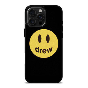 DREW SMILEY FACE LOGO 2 iPhone 16 Pro Max Case Cover DREW SMILEY FACE LOGO 2 iPhone 16 Pro Max Case Cover