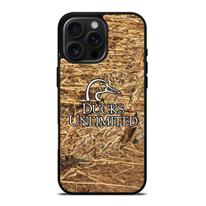 DUCKS UNLIMITED CAMO LOGO iPhone 16 Pro Max Case Cover