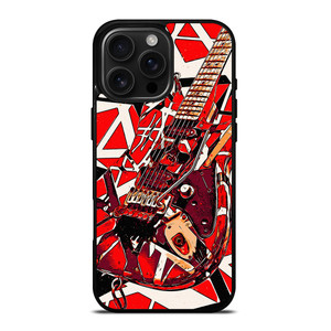EDDIE VAN HALEN GUITAR ART iPhone 16 Pro Max Case Cover EDDIE VAN HALEN GUITAR ART iPhone 16 Pro Max Case Cover