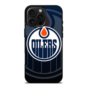 EDMONTON OILERS NHL LOGO iPhone 16 Pro Max Case Cover EDMONTON OILERS NHL LOGO iPhone 16 Pro Max Case Cover