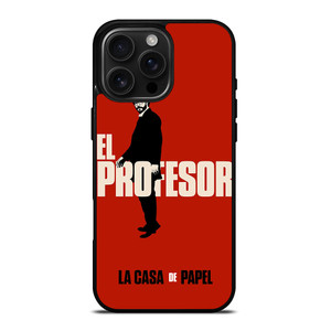 EL PROFESSOR MONEY HEIST CASA DE PAPEL iPhone 16 Pro Max Case Cover