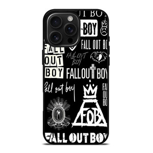 FALL OUT BOY BAND ROCK iPhone 16 Pro Max Case Cover