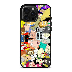 FAMILY GUY CHARACTERS iPhone 16 Pro Max Case Cover