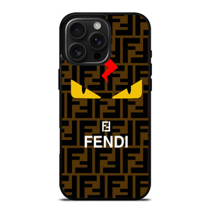 FENDI ROMA EYES LOGO 2 iPhone 16 Pro Max Case Cover