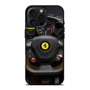FERRARI STEERING WHEEL iPhone 16 Pro Max Case Cover FERRARI STEERING WHEEL iPhone 16 Pro Max Case Cover