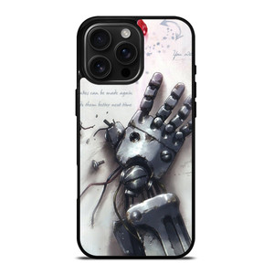 FULLMETAL ALCHEMIST QUOTE iPhone 16 Pro Max Case Cover FULLMETAL ALCHEMIST QUOTE iPhone 16 Pro Max Case Cover