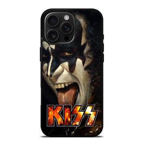 GENE SIMMONS FACE KISS BAND iPhone 16 Pro Max Case Cover