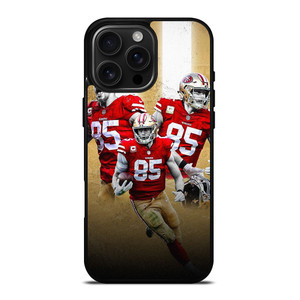GEORGE KITTLE SAN FRANCISCO 49ERS MLB 2 iPhone 16 Pro Max Case Cover