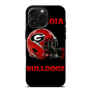GEORGIA BULLDOGS FOOTBALL HELMET iPhone 16 Pro Max Case Cover