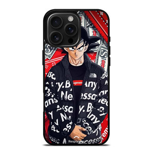 GOKU DRAGON BALL SUPREME NORTH FACE iPhone 16 Pro Max Case Cover