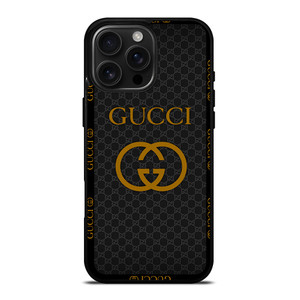 GUCCI ROUND PATTERN iPhone 16 Pro Max Case Cover