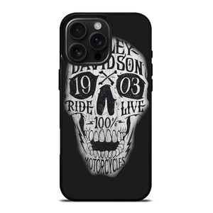 HARLEY DAVIDSON 1903 SKULL iPhone 16 Pro Max Case Cover