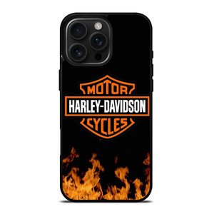 HARLEY DAVIDSON FIRE LOGO iPhone 16 Pro Max Case Cover