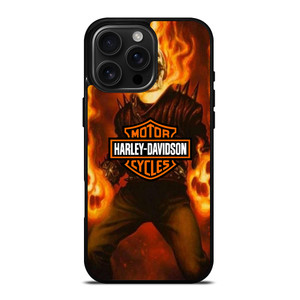 HARLEY DAVIDSON GHOST RIDER iPhone 16 Pro Max Case Cover