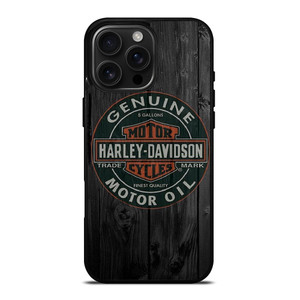 HARLEY DAVIDSON OIL BADGE iPhone 16 Pro Max Case Cover