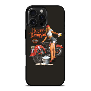 HARLEY DAVIDSON SEXY GIRL iPhone 16 Pro Max Case Cover