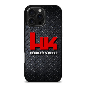 HECKLER AND KOCH PLATE LOGO iPhone 16 Pro Max Case Cover