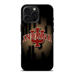 INDIANA HOOSIERS UNIVERSITY LOGO iPhone 16 Pro Max Case Cover