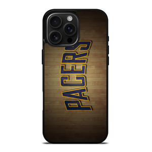 INDIANA PACERS BASKETBALL COURT LOGO iPhone 16 Pro Max Case Cover