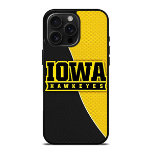 IOWA HAWKEYES UNIVERSITY FOOTBALL iPhone 16 Pro Max Case Cover