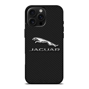 JAGUAR LOGO CARBON iPhone 16 Pro Max Case Cover