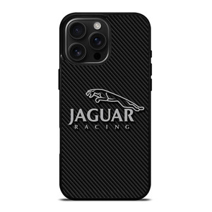 JAGUAR RACING CARBON LOGO iPhone 16 Pro Max Case Cover