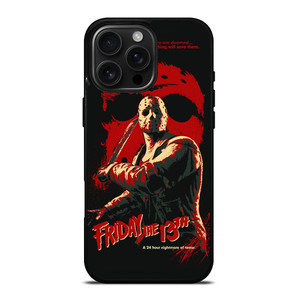 JASON FRIDAY THE 13TH POSTER iPhone 16 Pro Max Case Cover