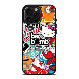 JDM STICKER BOMB  iPhone 16 Pro Max Case Cover